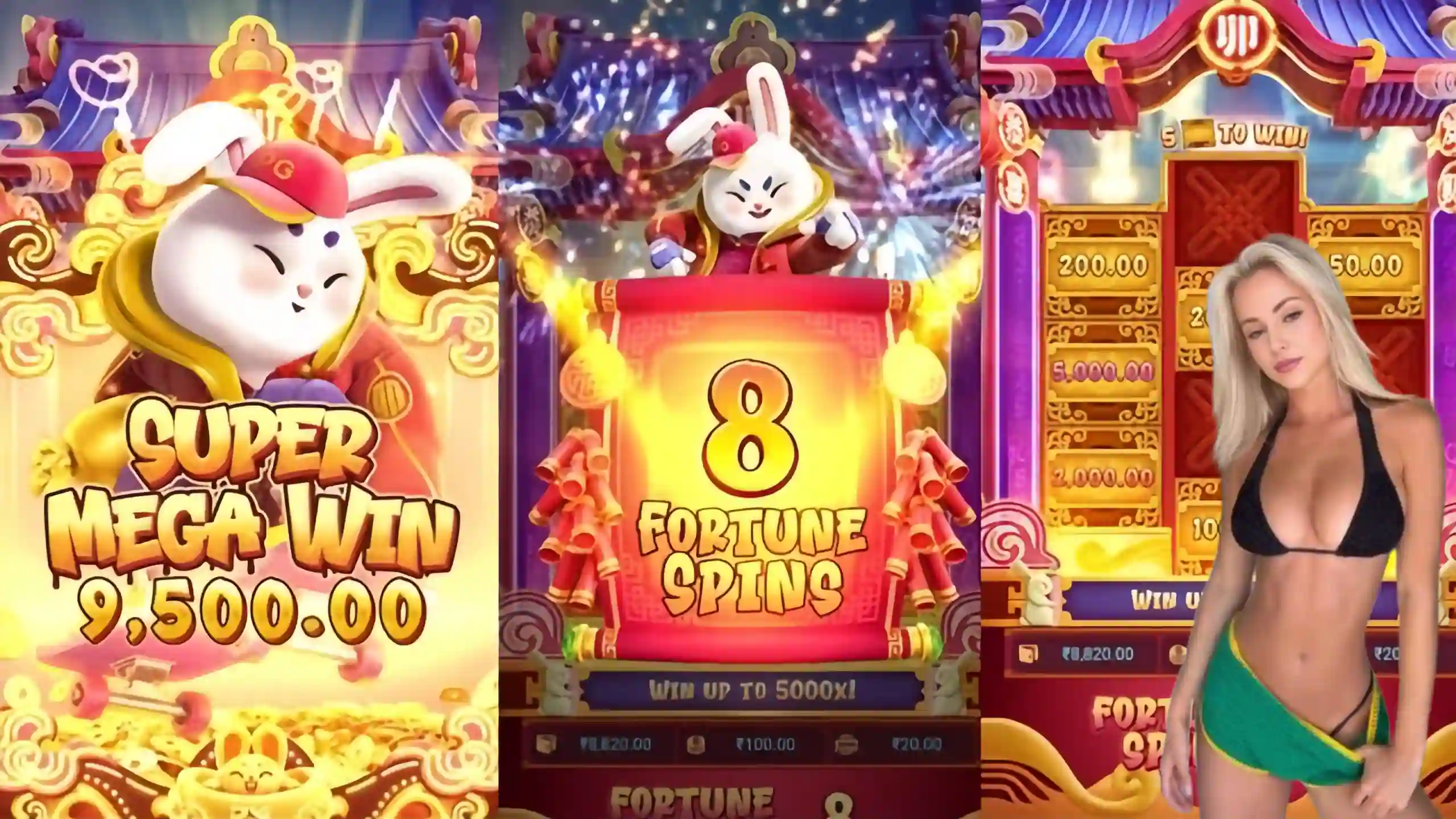 Wild Expansivo Fortune Rabbit game300 - Coelho Dourado que Expande